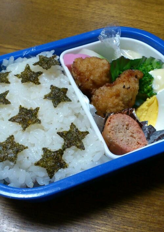 毎日のお弁当☆　のり弁-レシピのメイン写真