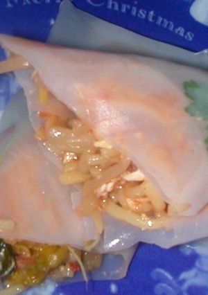 ミーゴレン風焼きそば入り生春巻き-レシピのメイン写真