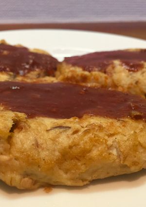 美味しくヘルシー♡鯖缶ハンバーグ☆*+-レシピのメイン写真