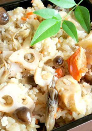 香り抜群！秋の炊き込みご飯-レシピのメイン写真