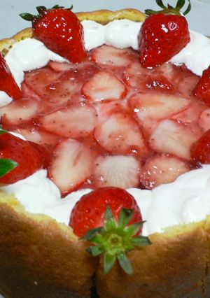 苺シャルロットケーキ・。+゜☆。*.-レシピのメイン写真