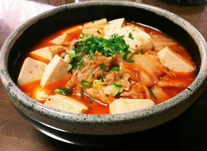 ☆あったか豚バラとキムチ豆腐の煮込み☆-レシピのメイン写真
