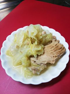 白菜とツナのあっさり煮-レシピのメイン写真