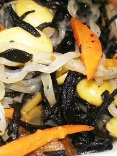 ひじき煮(にんじん➕しらたき)-レシピのメイン写真