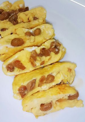 納豆入り玉子焼き-レシピのメイン写真