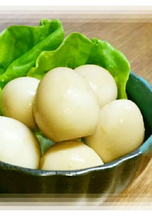 (σ・∀・)σ 「うずらの卵」で味玉!-レシピのメイン写真