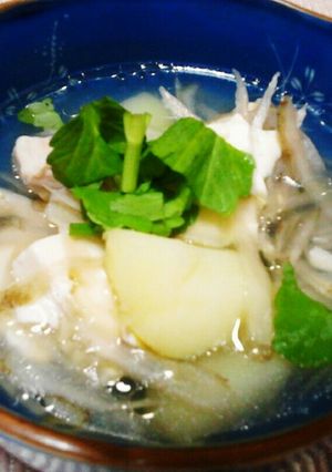 ホッコリぃ☆鶏と牛蒡のおつけ【お吸い物】-レシピのメイン写真