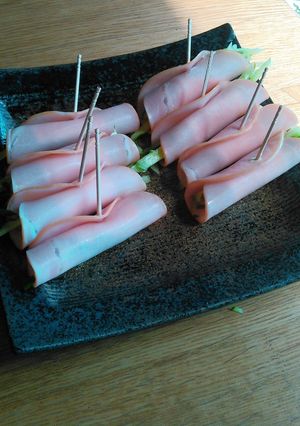 1分間おつまみ　ハム-レシピのメイン写真