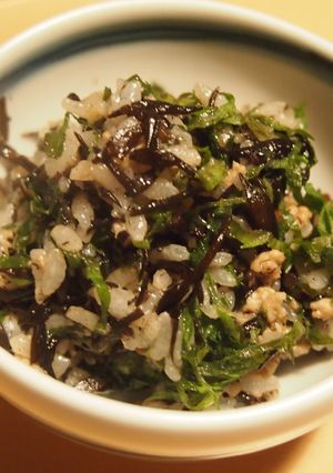 鶏ひき肉と芽ひじきのチャーハン-レシピのメイン写真