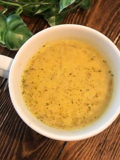 ほっこり優しい♡かぼちゃ豆乳スープ-レシピのメイン写真