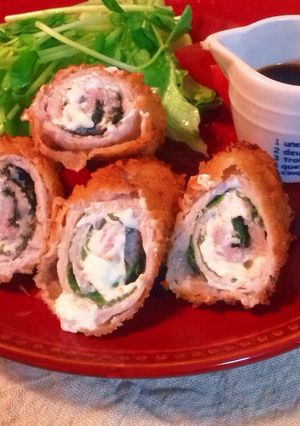 豚肉のクリームチーズ巻き-レシピのメイン写真