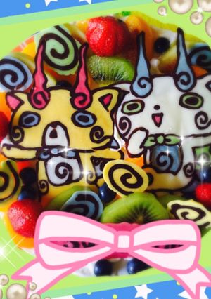 こまさんこまじろう 誕生日ケーキ-レシピのメイン写真