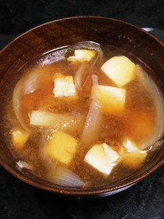 玉葱のお味噌汁-レシピのメイン写真