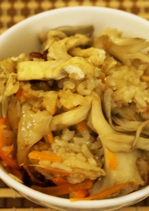 めんつゆで！絶品きのこ炊き込みご飯☆-レシピのメイン写真