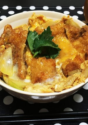 一人前レシピ！我が家のカツ丼♡-レシピのメイン写真