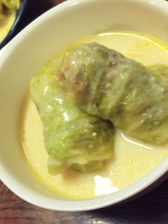 *ロールキャベツの味噌クリーム煮*-レシピのメイン写真
