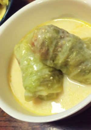 ＊ロールキャベツの味噌クリーム煮＊-レシピのメイン写真