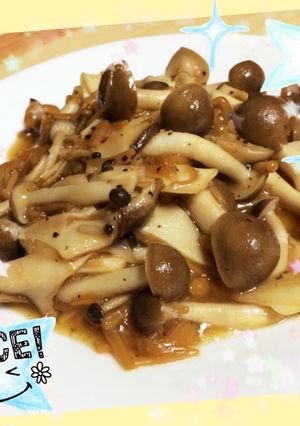 ＊なめ茸とキノコの炒め物＊-レシピのメイン写真