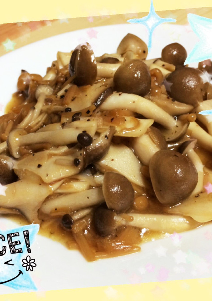 ＊なめ茸とキノコの炒め物＊-レシピのメイン写真