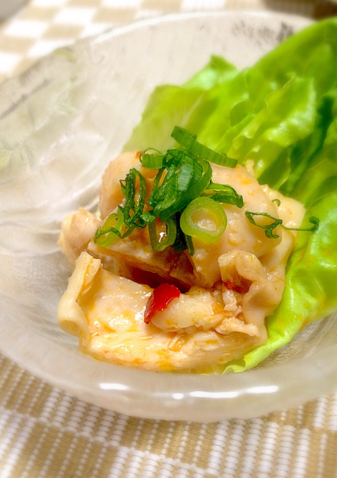 鶏皮のピリ辛中華和え-レシピのメイン写真