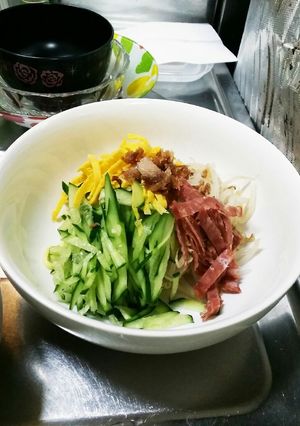 もやしの冷やし中華風ボリュームサラダ-レシピのメイン写真