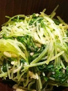 水菜とリンゴのナムル-レシピのメイン写真