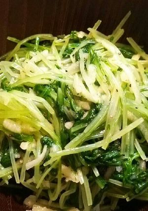 水菜とリンゴのナムル-レシピのメイン写真