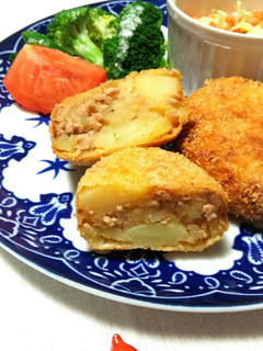 お肉屋さん風☆ポテトコロッケ-レシピのメイン写真