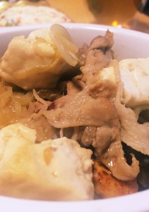 肉豆腐-レシピのメイン写真