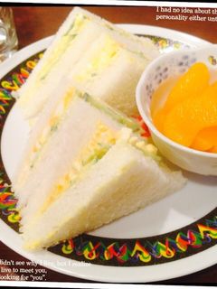 タマゴサンド朝ごはん♪-レシピのメイン写真
