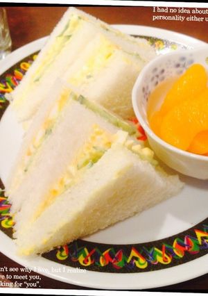 タマゴサンド朝ごはん♪-レシピのメイン写真