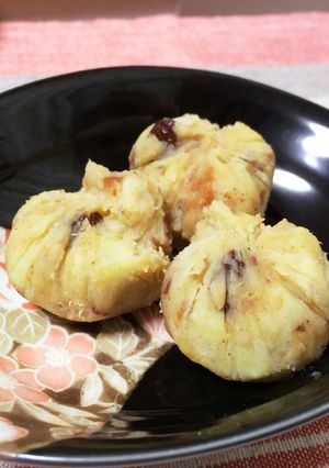 りんごとさつまいもきんとん-レシピのメイン写真