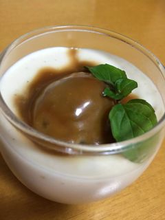 栗のとろりんキャラメルムース☆デザート-レシピのメイン写真