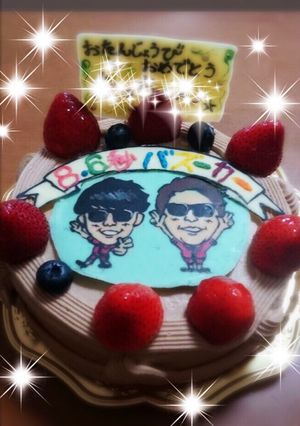 8.6秒バズーカー キャラケーキ！！-レシピのメイン写真