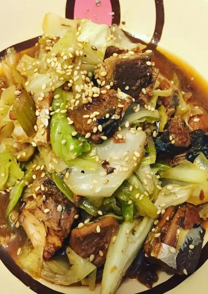 うまっ！サバ缶とキャベツの炒めもの-レシピのメイン写真