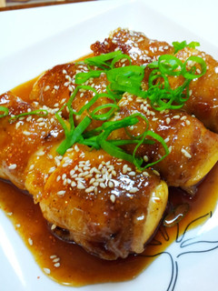 簡単!豆腐の肉巻き甘味噌だれ-レシピのメイン写真