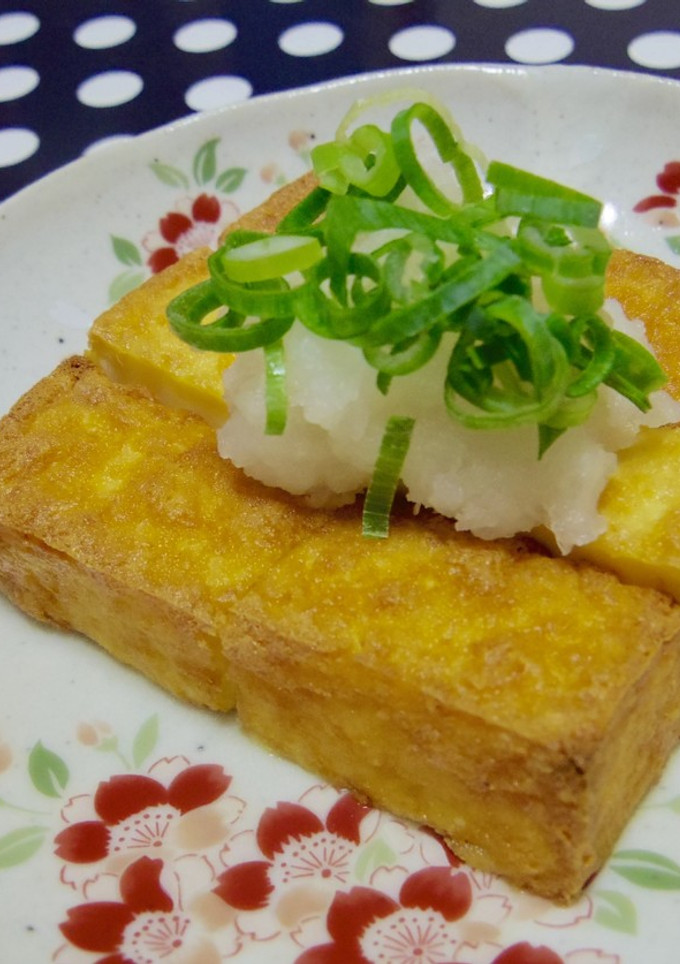 簡単♡さっぱり♪厚揚げ焼きの大根おろし-レシピのメイン写真
