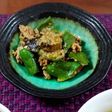 茄子とピーマンのレンジ味噌炒め