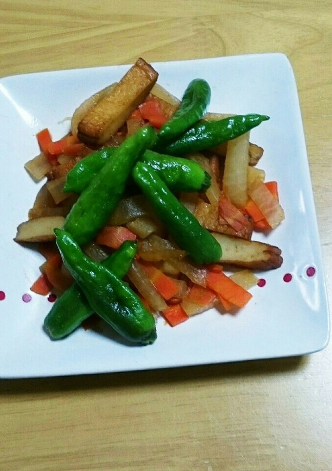 時短でさつま揚げと大根の炒り煮-レシピのメイン写真
