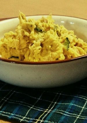 簡単リメイク！カボチャの煮付けサラダ-レシピのメイン写真