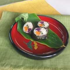 รูปของ 冬野菜の昆布巻き