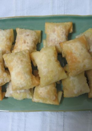 餃子の皮でタルタルちくわミニ春巻き-レシピのメイン写真