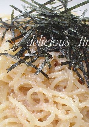 あえるだけ！☆明太子スパゲティ-レシピのメイン写真