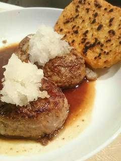 レンコンと生姜が決め手!!和風ハンバーグ-レシピのメイン写真