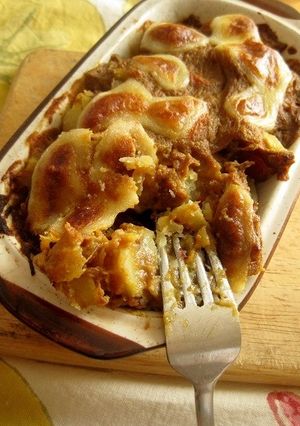 余ったカレーで超簡単サツマイモグラタン-レシピのメイン写真
