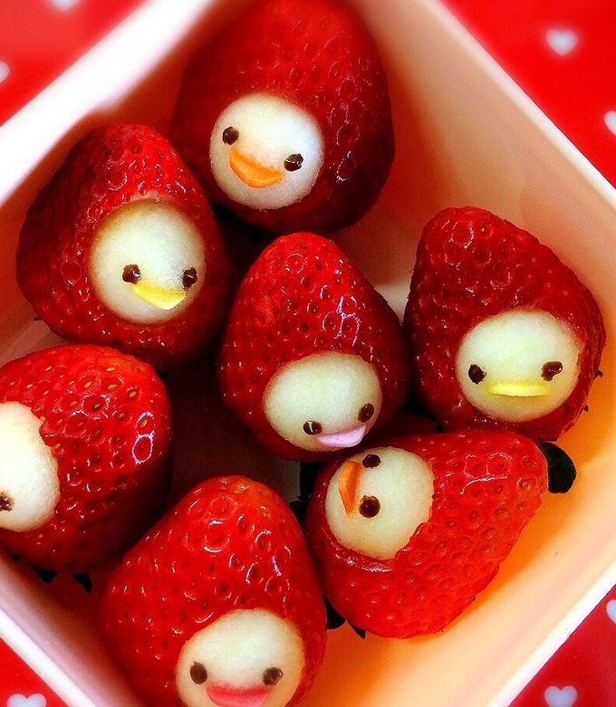 クリスマスに いちごちゃん by ♡ちいちゃん♡ 【クックパッド】 簡単