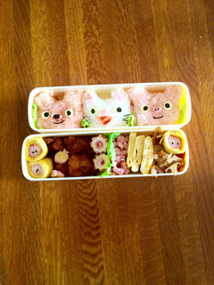 簡単♪キャラ弁♪ノンタンおにぎり♪-レシピのメイン写真