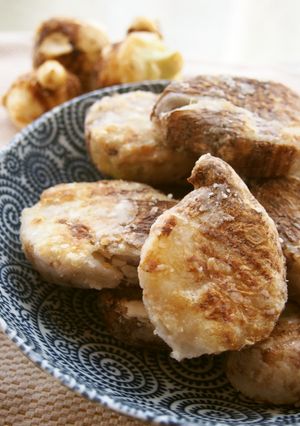 皮付き里芋のそのまんまお焼き-レシピのメイン写真