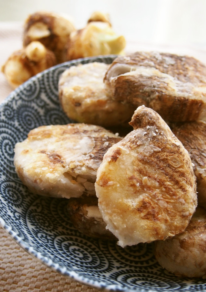 皮付き里芋のそのまんまお焼き-レシピのメイン写真