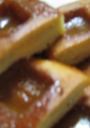 豆腐キャラメルケーキ-レシピのメイン写真